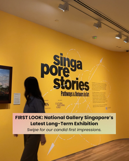 Art gallery date incoming? @nationalgallerysingapore has unveiled the first part of its new long-term exhibition, “Singapore Stories: Pathways and Detours in Art”, which opens on 2 December. Dive into Singapore’s art history from the 19th century to the 1960s. The full exhibition opens in July 2025.