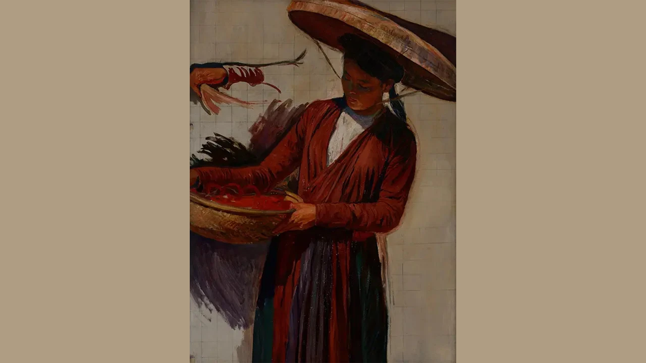 La Tonkinoise au panier (Tonkin Woman with a Basket)