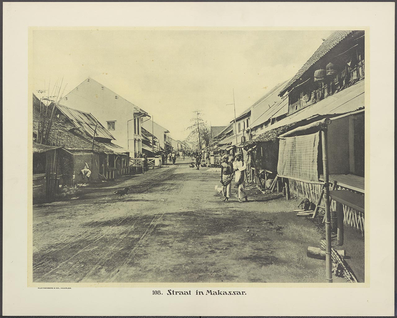 108. Straat in Makassar.