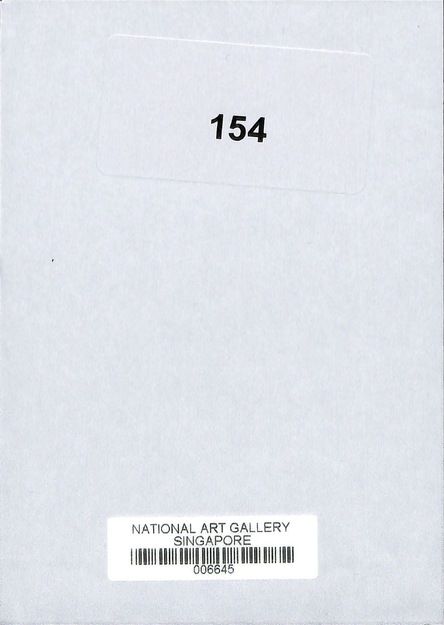 Jamini Roy the Indian maestro 30 April - 10 May 1972 Alpha Gallery Singapore