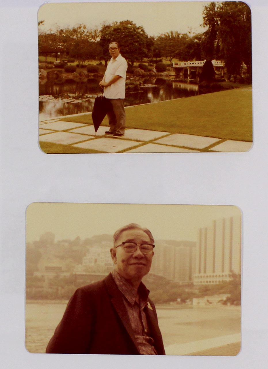 Portrait photo of elderly Chen Chong Swee