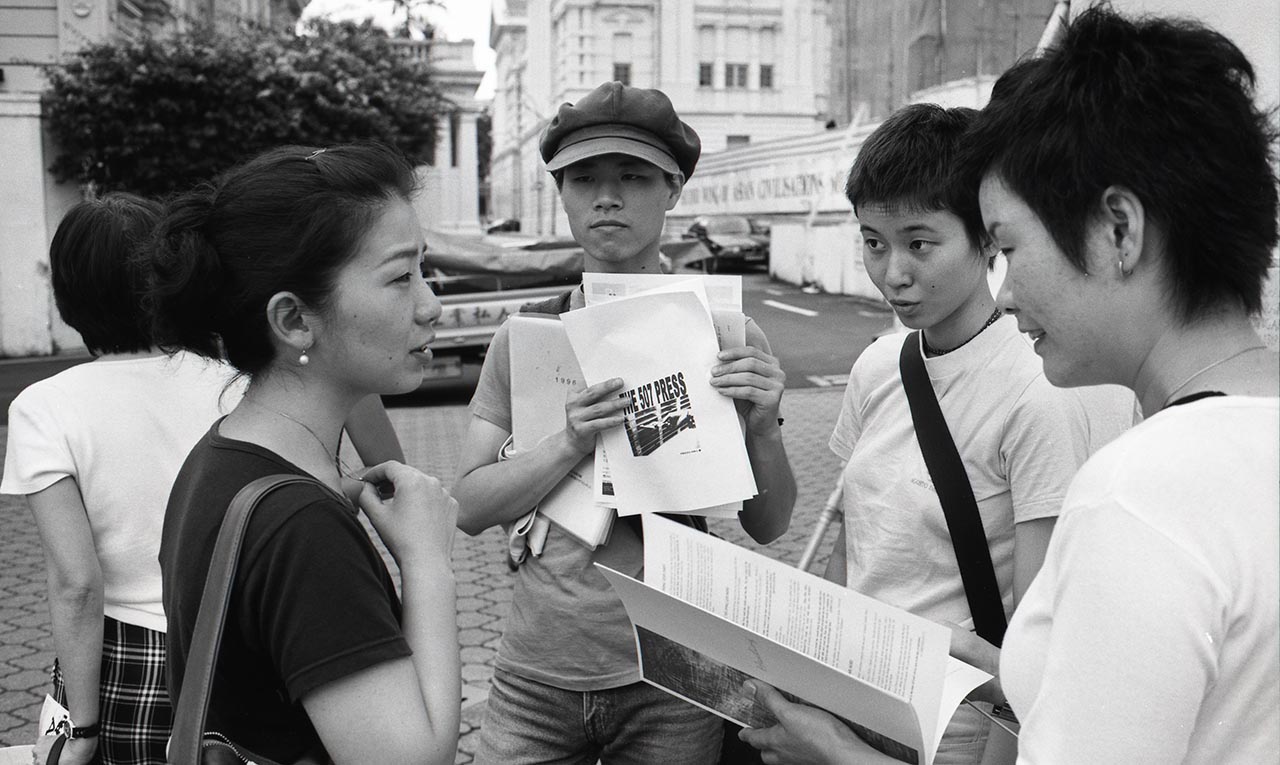 Photographic documentation of Artists Investigating Monuments