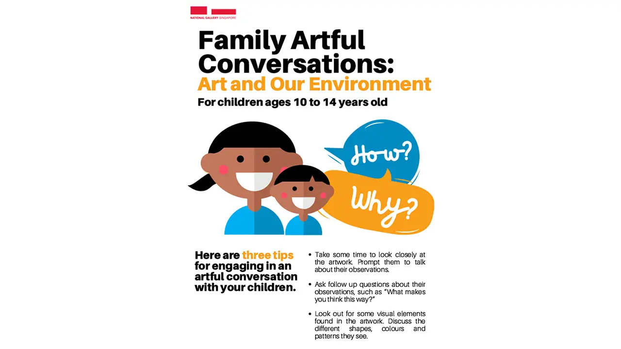 Family Artful Conversation: Art and Our Environment