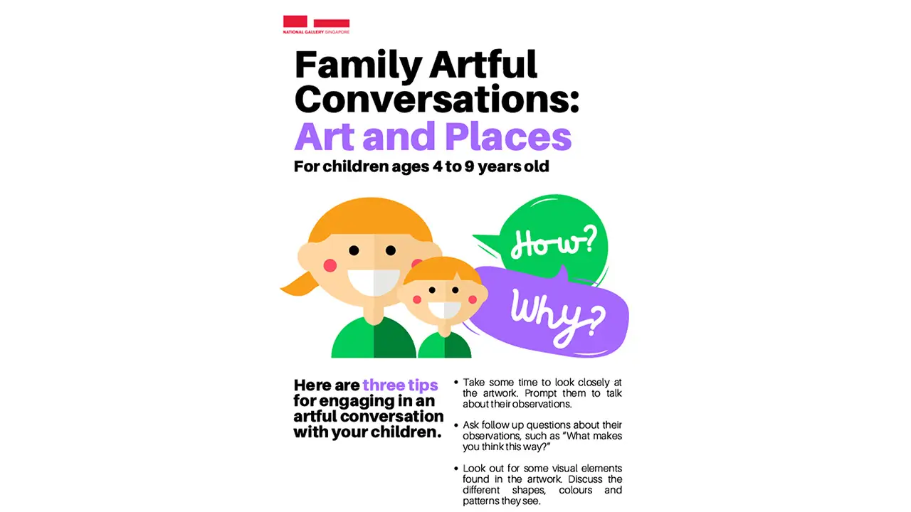 Family Artful Conversation: Art and Places