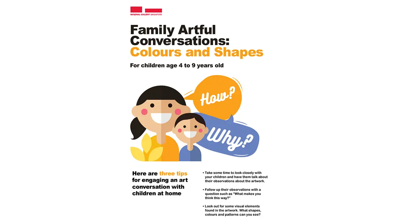 Family Artful Conversation: Colours and Shapes