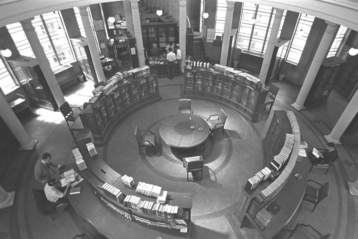 The Rotunda Library of the Former Supreme Court