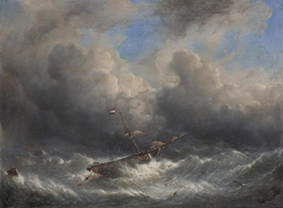 Shipwreck in Storm