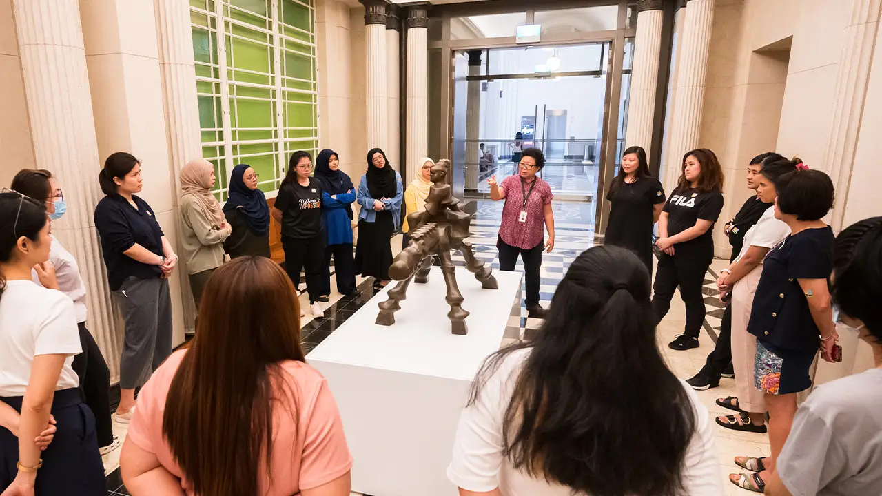 Self-Guided Tour for Preschool Groups to DBS Singapore Gallery and UOB SEA Gallery