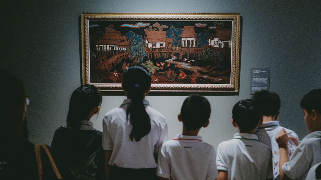 Self-Guided Tour for Primary School Groups to DBS Singapore Gallery and UOB SEA Gallery